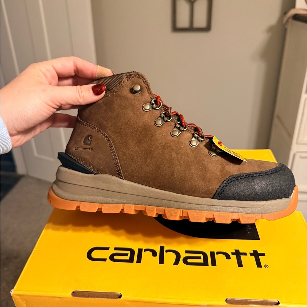 NWT Carhartt Women Brown Waterproof Work Boots